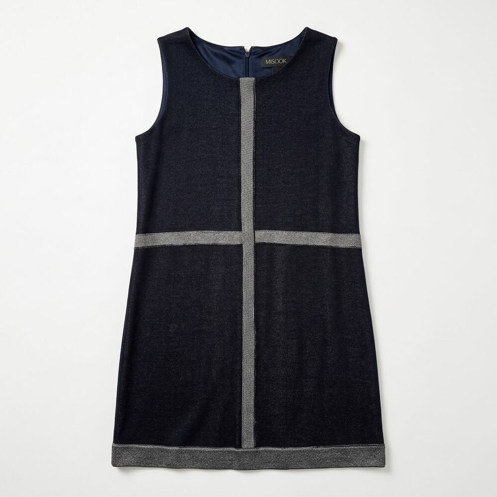 Misook Retro Shift Mini Dress Size Small